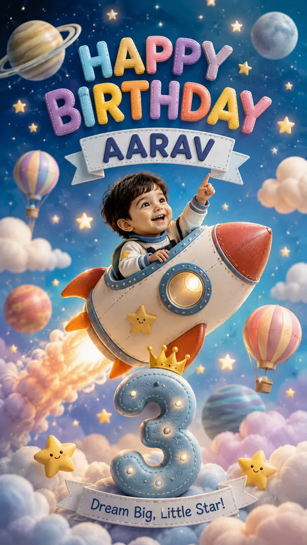 Little Explorer's Lift-Off AI photo example 2