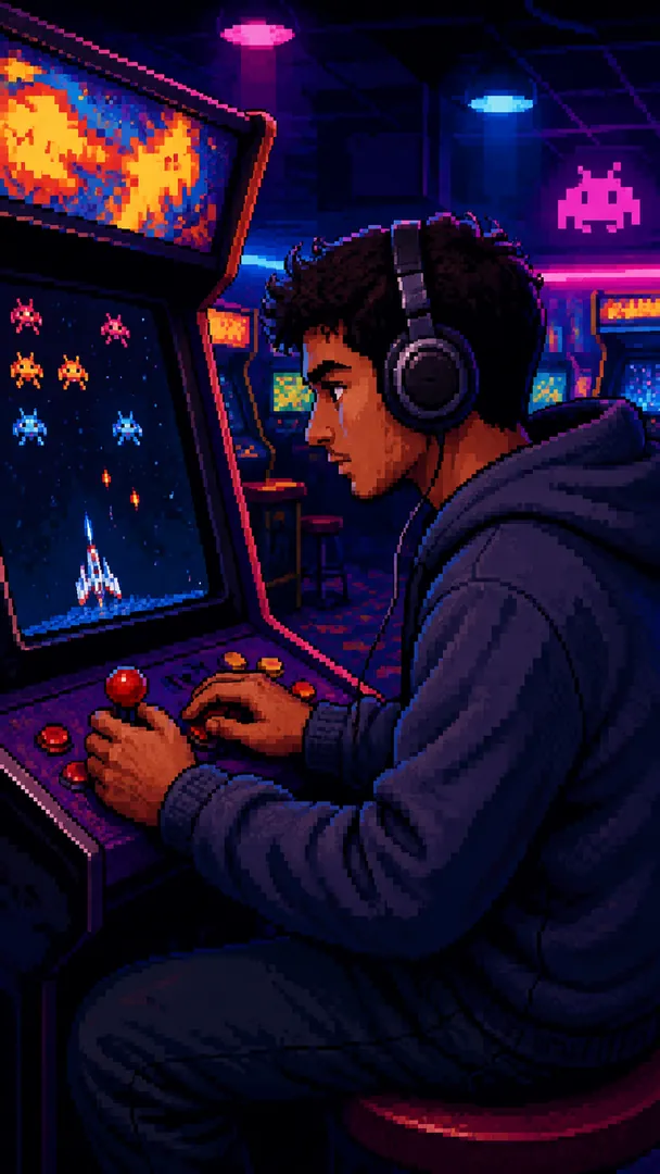 Pixel Art — AI photo example