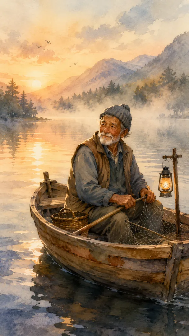 Watercolor Storybook AI photo example 2