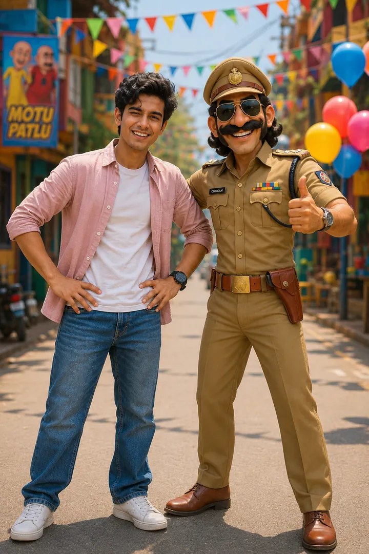 Inspector Chingam — AI photo example