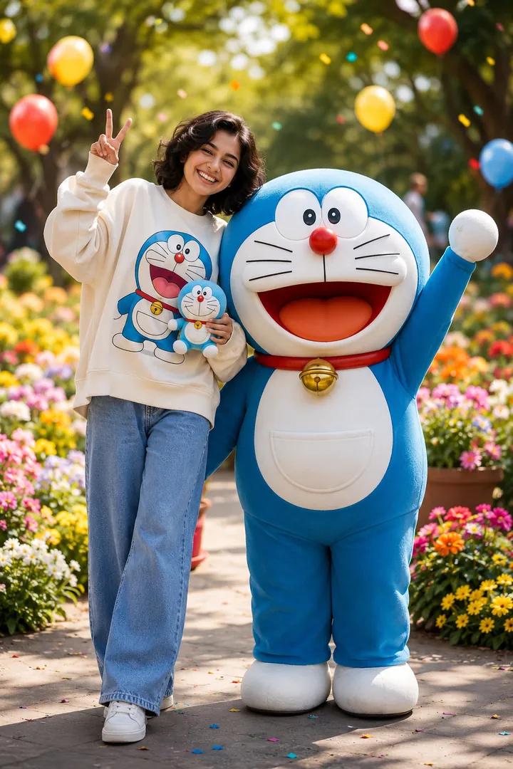 Doraemon — AI photo example