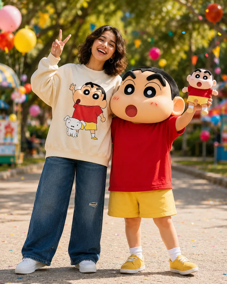 Shinchan — AI photo example