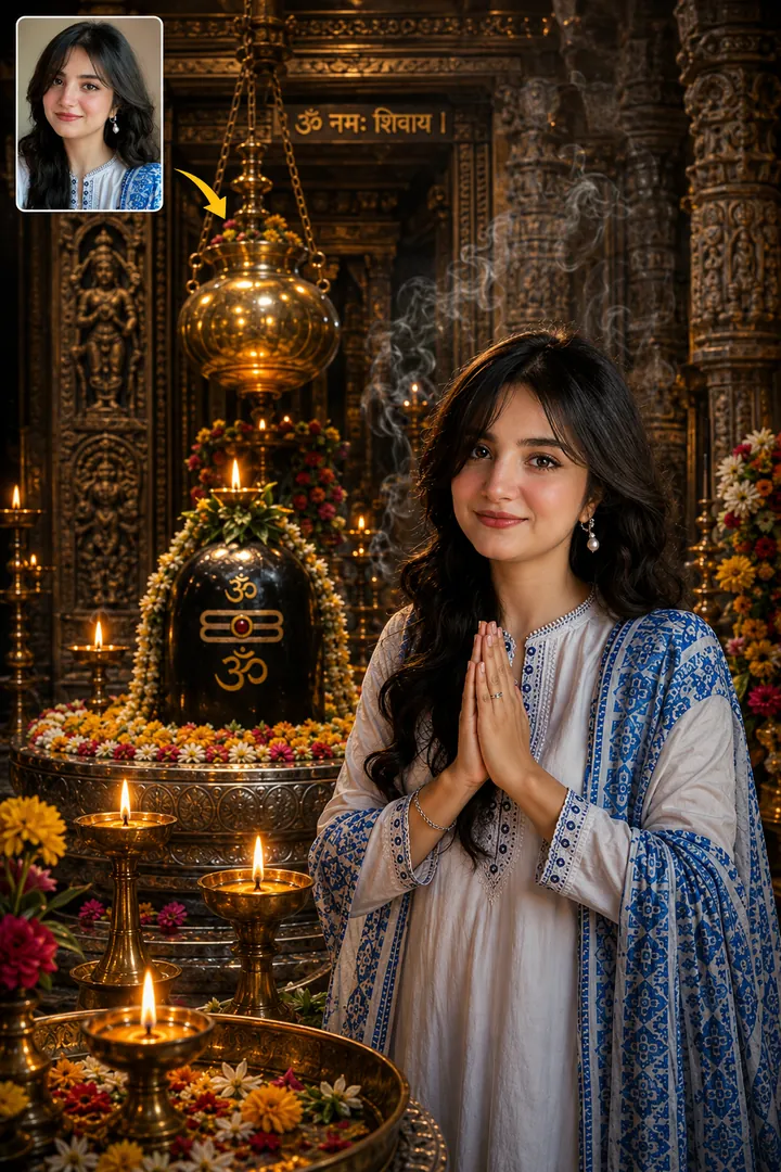 Jyotirlinga Darshan AI photo example 2