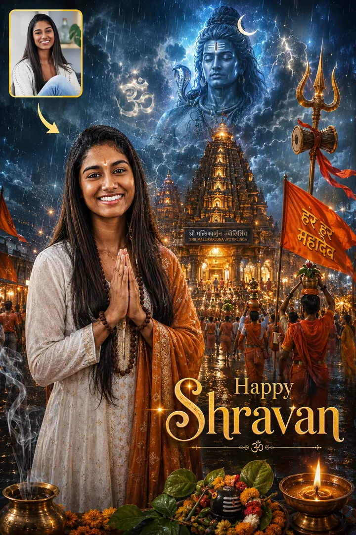 Divine Shravan — AI photo example
