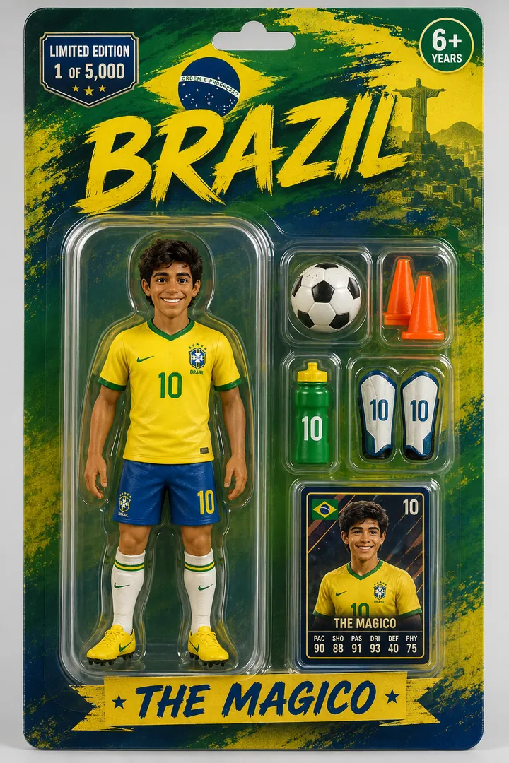Collectible Action Figure — AI photo example