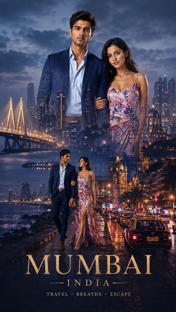 City Skyline — AI photo example